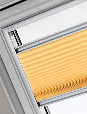 Melodieus Boost Wiegen VELUX plissé gordijnen | 22% korting | Dakraam-gordijn.nl