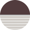 4559-1016 - Dark brown / white